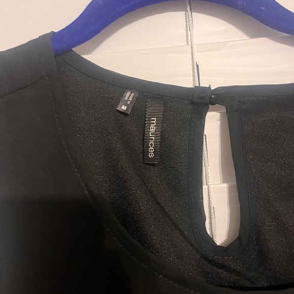 Maurices Black Asymmetrical Dress - Picture 2 of 3